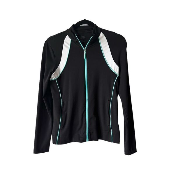 Izod PerformX Women's Mock Neck Full Zip Activewear‎ Jacket Black Size XS - Picture 1 of 6